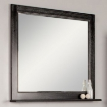 Зеркало Акватон Жерона 105 черное серебро