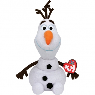 Мягкая игрушка Frozen - Снеговик Олаф (звук), 33 см Ty Inc