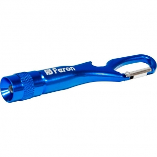 Ручной фонарь Feron TL031 4*AG3 в комплекте, синий