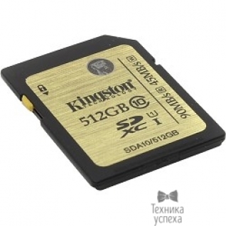 Kingston SecureDigital 512Gb Kingston SDA10/512GB SDXC Class 10