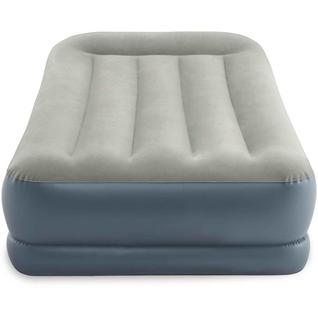 Кровать-матр."twin Pillow Rest Mid-rise Airbed With Fiber-tech Bip",эл/н220v,191х99х30 INTEX