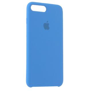 Чехол-накладка силиконовый Silicone Case для iPhone 8 Plus/ 7 Plus (5.5) Azure Лазурный №28