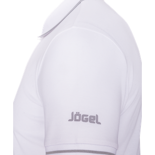 Поло Jögel Jpp-5101-018, белый/серый размер M