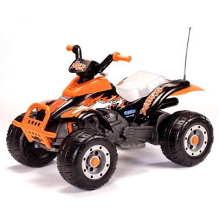 Детский электромобиль "Квадроцикл Corral T-Rex", оранжевый Peg Perego