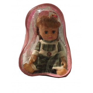 (УЦЕНКА) Интерактивная кукла в сумочке (звук), 22 см