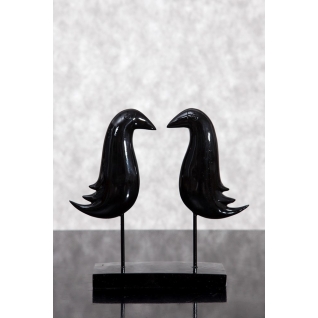 Фигурка декоративная "Black Birds"