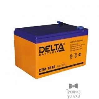 Delta Delta DTM 1212 (12 А\ч, 12В) свинцово- кислотный аккумулятор