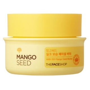 Косметика THE FACE SHOP - Шелковый крем-масло для лица с увлажняющим эффектом Mango Seed Silk Moisturizing Facial Butter