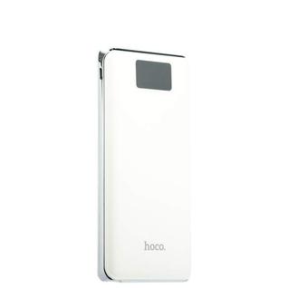 Аккумулятор внешний универсальный Hoco B23B-20000 mAh Flowed power bank (3 USB: 5V-2.1A&2.1A&1.0A) White Белый