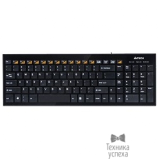 A-4Tech Keyboard A4Tech KX-100 USB (BLACK) 667762
