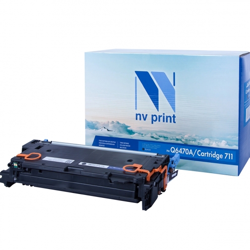 Совместимый картридж NV Print NV-Q6470A/ 711 Black (NV-Q6470A-711Bk) для HP LaserJet Color 3505, 3505x, 3505n, 3505dn, 3600, 3600n 21464-02 37451776