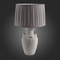 Настольная лампа St Luce Античный белый/Бледно-лиловый E27 1*60W (из 2-х коробок)