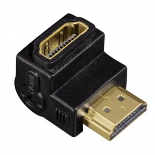 Переходник Штекер HDMI - Гнездо HDMI угловой