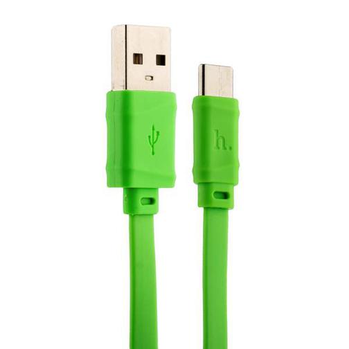 USB дата-кабель Hoco X5 Bamboo USB Type-C (1.0 м) Зеленый 42532686