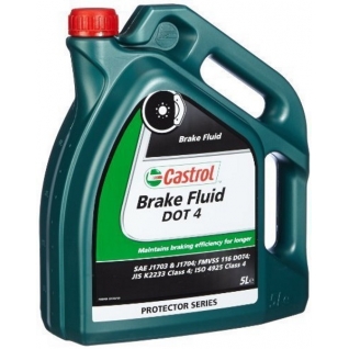 Тормозная жидкость CASTROL Brake Fluid DOT 4 5 литров