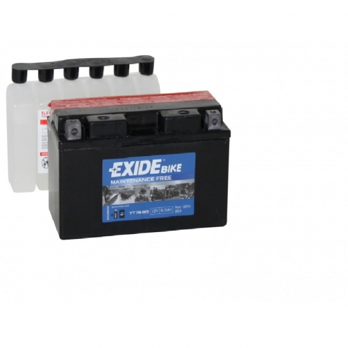 Аккумулятор EXIDE BIKE AGM 4589 12V 6,5 Ач (A/h) - YT7B-BS EXIDE 4589 2060356