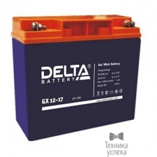Delta Delta GX 12-17 (17 А\ч, 12В) свинцово- кислотный аккумулятор