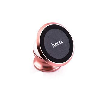Автомобильный держатель Hoco CA6 Full-metal magnetic vehicle holder магнитный универсальный розовое золото