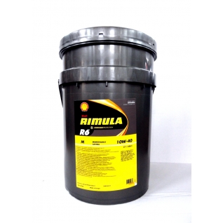 Моторное масло SHELL Rimula R6 MS 10w-40 20 литров