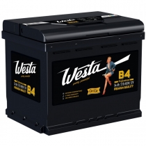 Аккумулятор WESTA 6ст-56 Аз 56 а/ч прямая полярность WESTA B4
