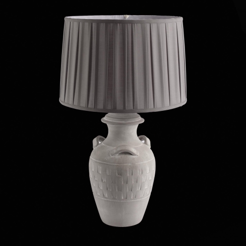 Настольная лампа St Luce Античный белый/Бледно-лиловый E27 1*60W (из 2-х коробок) 37398136 1