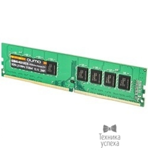 Qumo QUMO DDR4 DIMM 4GB QUM4U-4G2400C16 PC4-19200, 2400MHz 9227638