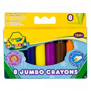 Восковые мелки "Для самых маленьких", 8 цветов Crayola