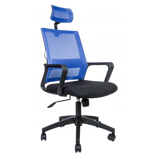 Кресло офисное Бит/черный пластик/синяя сетка/черная ткань NORDEN Chairs 42872160 3