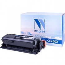 Совместимый картридж NV Print NV-CE260X Black (NV-CE260XBk) для HP LaserJet Color CP4025n, CP4025dn, CP4525n, CP4525dn, CP4525xn 21129-02
