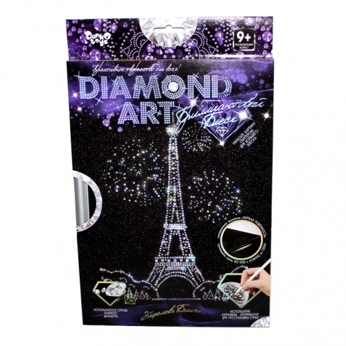 Алмазная мозаика Diamond Art - Эйфелева Башня Данко Тойс / Danko Toys 37730827