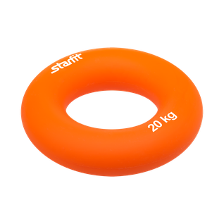 Эспандер кистевой Starfit Es-403 "кольцо", диаметр 7 см, 20 кг, оранжевый