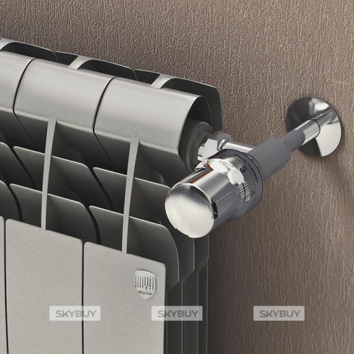 Радиатор биметаллический Royal Thermo BiLiner 500 4 секции, silver satin с монтажным набором 37965783 5