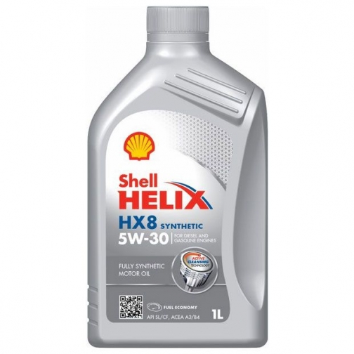 Масло Shell Helix HX8 Synthetic 5W40 моторное синтетическое 1 л 550040424 37127673