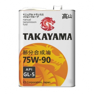 Трансмиссионное масло Takayama 80W90 GL-5 1л