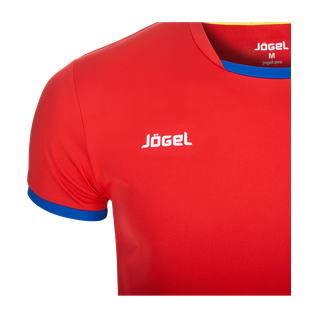 Футболка волейбольная Jögel Jvt-1030-027, красный/синий, детская размер XS