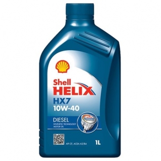 Моторное масло Shell Helix HX7 Diesel 10W40 1л