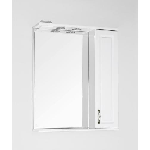 Зеркальный шкаф Style Line Олеандр-2 65/С, белый 42403515