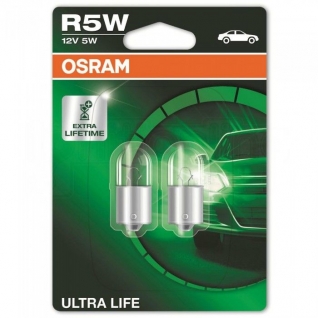Лампа Osram R5W 5W 12V Ultra Life 5007ULT Osram