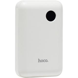 Аккумулятор внешний универсальный Hoco J44-10000 mAh PD+QC3 Mobile Power Bank (USB: 3.6-6.5V/3.0A) White Белый