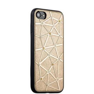 Чехол-накладка силиконовый COTEetCI Star Diamond Case для iPhone 8/ 7 (4.7) CS7032-GD Золотистый