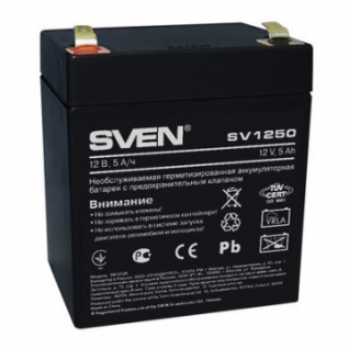 Батарея для ИБП SVEN SV 1250 (12V/5Ah) аккумуляторная