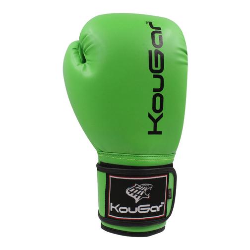 Перчатки боксерские Kougar Ko500-8, 8oz, зеленый 42405790 1