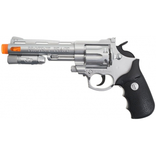 Электромеханический пистолет Combat Pistol (свет, звук), 24 см Junfa Toys 37712418