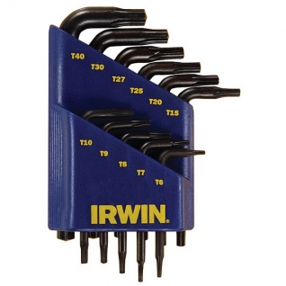 Ключи Irwin TORX набор 11 шт T6-T40 с держателем (6/кор)