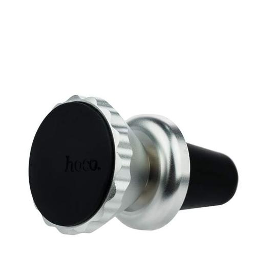 Автомобильный держатель Hoco CA19 Metal magnetic air outlet mobile phone holder - магнитный универсальный в решетку серебристый 42532551