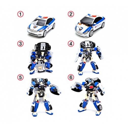 Робот-трансформер Tobot С - Полиция (свет, звук) Young Toys 37726869 5