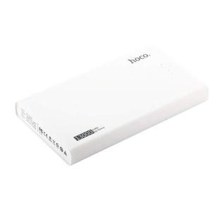 Аккумулятор внешний универсальный Hoco B12-13000 mAh Khaki Power bank (2 USB: 5V-2.1A&2.1A) White Белый