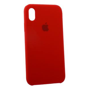 Чехол-накладка силиконовый Silicone Case для iPhone XR (6.1") Red Красный №2