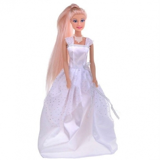Кукла Defa Lucy "Принцесса-цветок", в белом платье