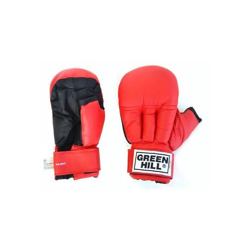 Перчатки для рукопашного боя Green Hill Pg-2047, к/з, красный размер XL 42221370 4